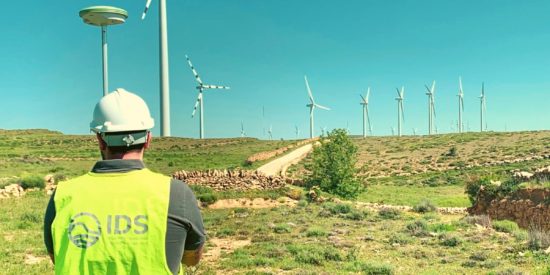 topografia drones energia eolica